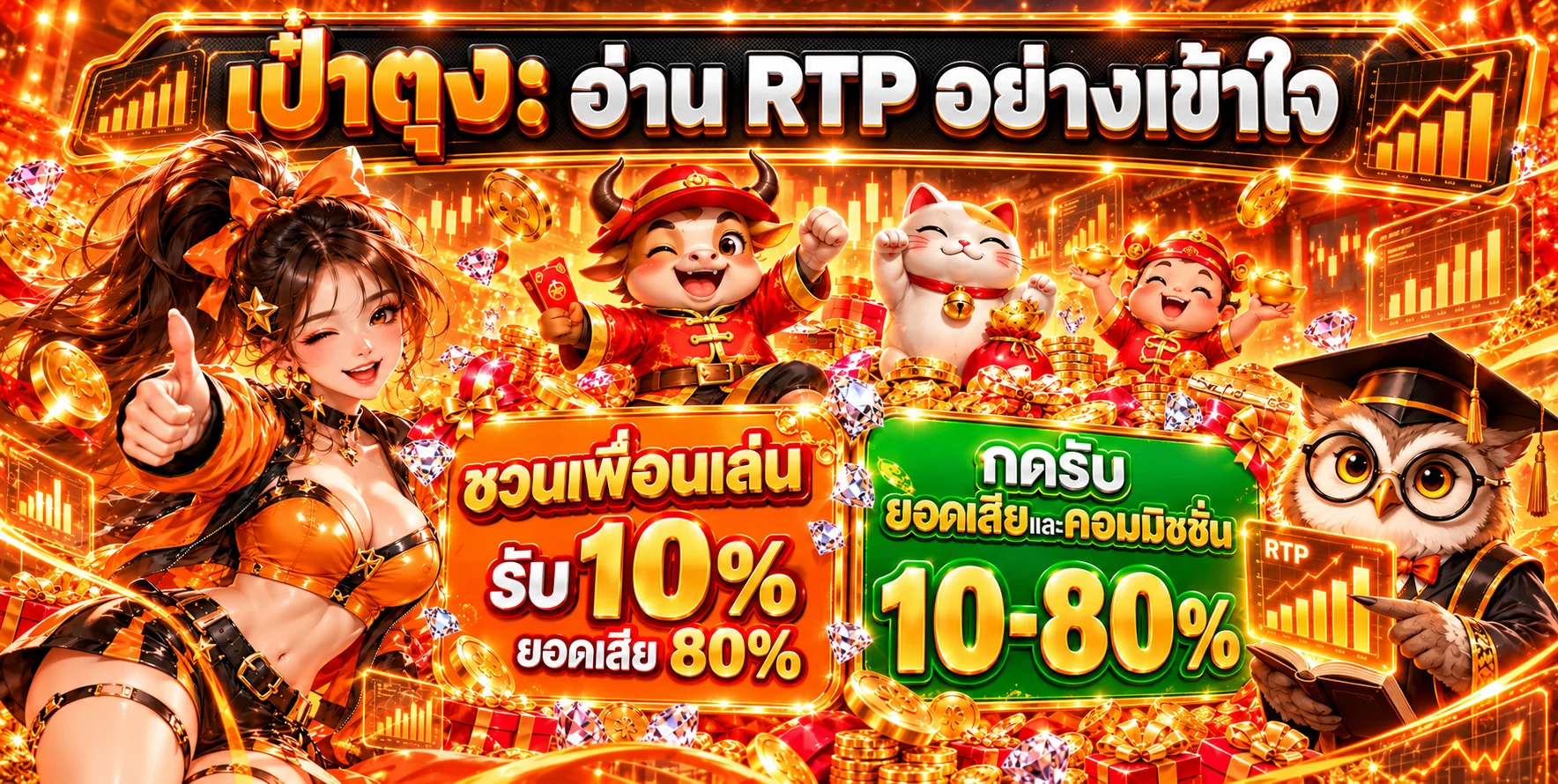 เป๋าตุง อธิบาย RTP สล็อต วิธีอ่านค่าและวางงบ